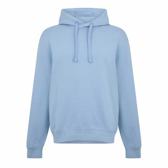Hugo Boss Hugo Logo Hoodie Open Blue 