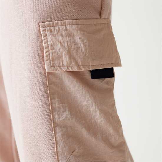 Мъжки суитчъри и блузи с качулки 11 Degrees Woven Pocket Joggers - Putty Pink 11 Degrees Woven Pocket Joggers - Putty Pink Мъжки суитчъри и блузи с качулки