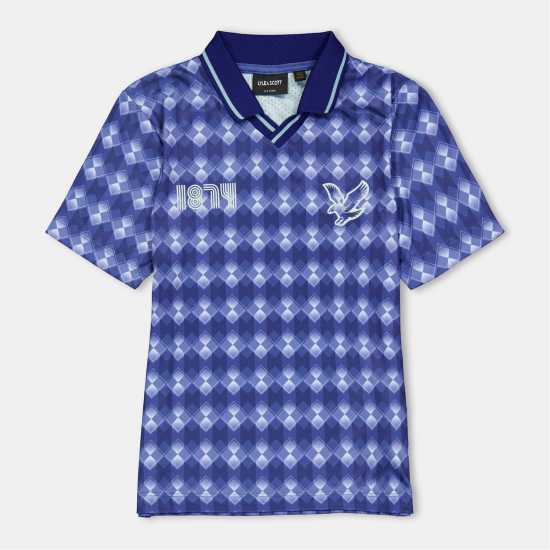 Lyle And Scott Блуза С Яка Argyle Short-Sleeve Polo Shirt  