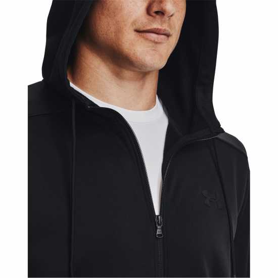 Мъжки суитчъри и блузи с качулки Under Armour Armour Armour Fleece® Full-Zip Hoodie Men's Черно Under Armour Armour Armour Fleece® Full-Zip Hoodie Men's Черно Мъжки суитчъри и блузи с качулки