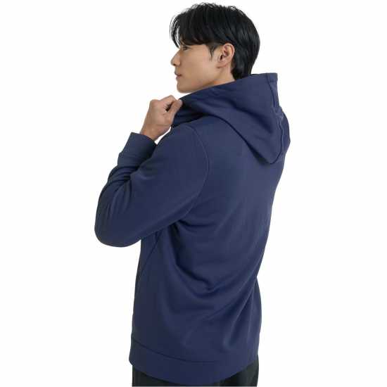 Under Armour Fleece Full Zip Hoodie Mens Синьо Мъжки суитчъри и блузи с качулки