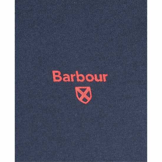 Barbour Albert Hoodie Navy 
