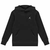 Air Jordan Fleece Hoodie Junior Boys Black Детски суитчъри и блузи с качулки