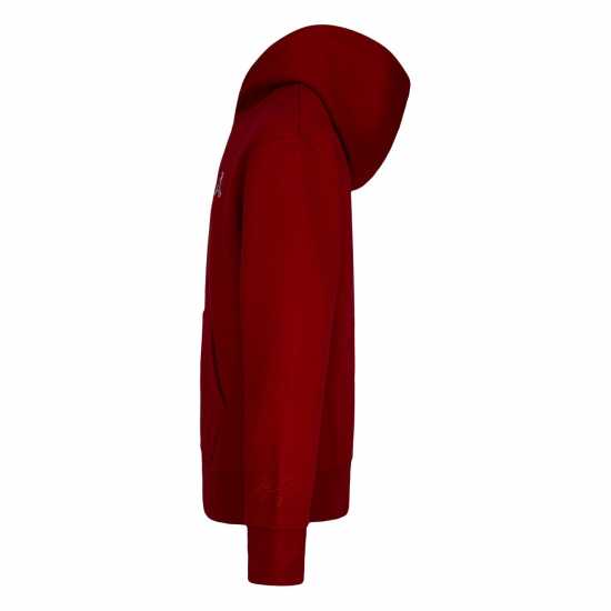 Nike Air Jordan Fleece Hoodie Junior Boys Тренировъчен червен Детски суитчъри и блузи с качулки
