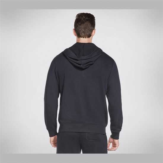 Skechers Go Walk Zip Hoodie Mens Черно Мъжки суитчъри и блузи с качулки