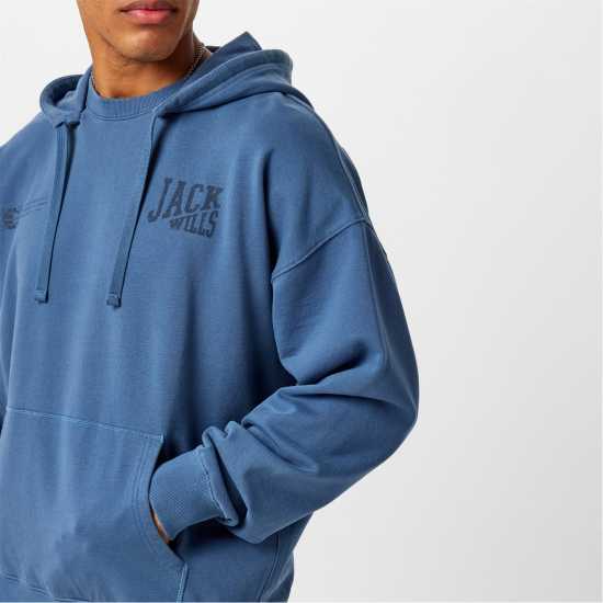 Jack Wills Hybrid Hoodie  Мъжки суитчъри и блузи с качулки