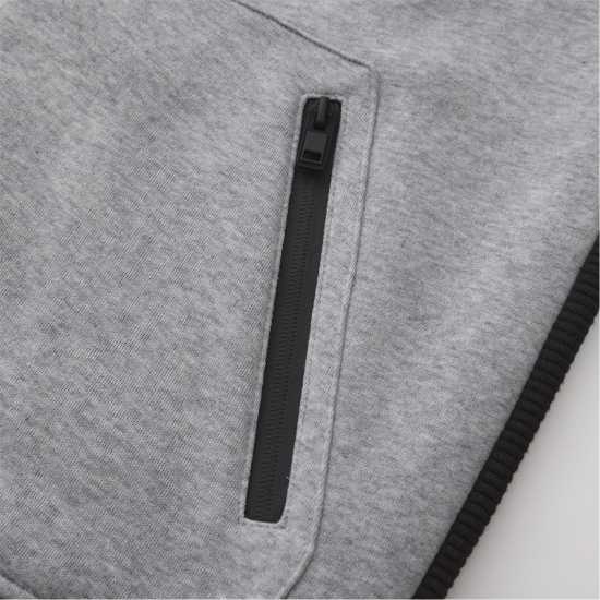 Everlast Premium Zip Hoodie Mens Сив марл Everlast Premium Zip Hoodie Mens Сив марл