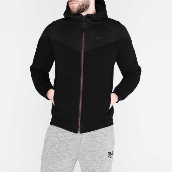 Everlast Premium Zip Hoodie Mens Черно Everlast Premium Zip Hoodie Mens Черно
