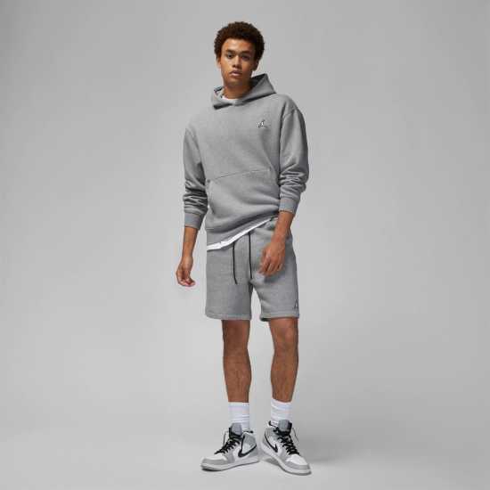 Air Jordan Essential Men's Fleece Pullover Hoodie Въглероден/Бял Мъжки суитчъри и блузи с качулки