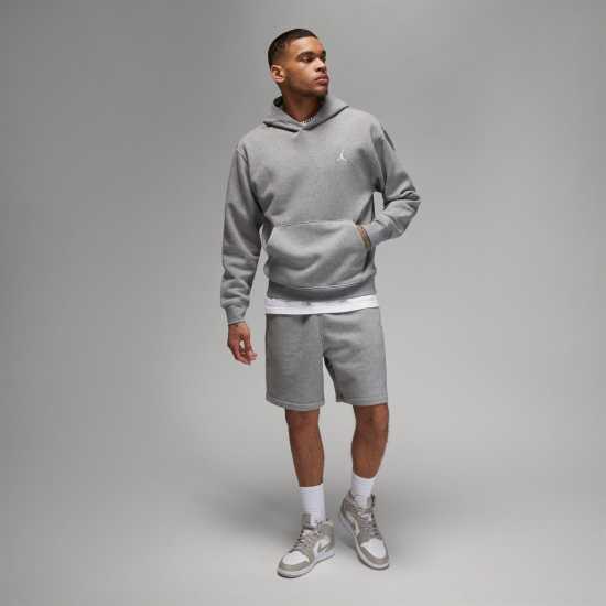Air Jordan Essential Men's Fleece Pullover Hoodie Въглероден/Бял Мъжки суитчъри и блузи с качулки