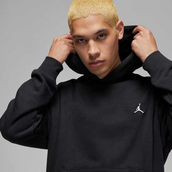 Мъжки суитчъри и блузи с качулки Air Jordan Essential Men's Fleece Pullover Hoodie Черно/Бяло Air Jordan Essential Men's Fleece Pullover Hoodie Черно/Бяло Мъжки суитчъри и блузи с качулки