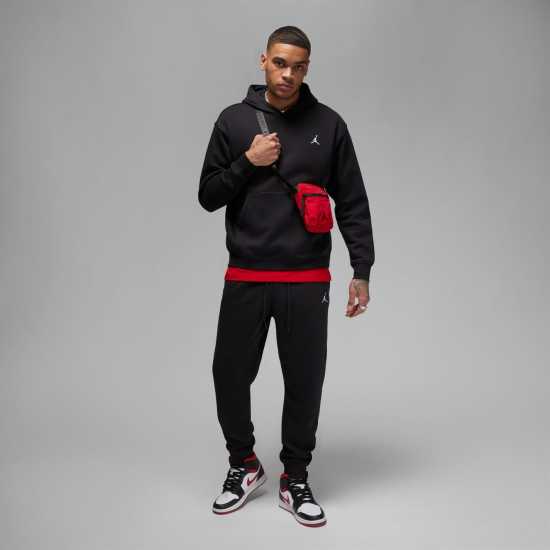 Мъжки суитчъри и блузи с качулки Air Jordan Essential Men's Fleece Pullover Hoodie Черно/Бяло Air Jordan Essential Men's Fleece Pullover Hoodie Черно/Бяло Мъжки суитчъри и блузи с качулки