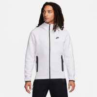 Nike Tech Fleece Hoodie Mens Бяло/Черно Мъжки суитчъри и блузи с качулки