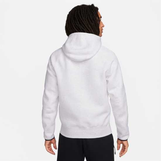 Nike Tech Fleece Hoodie Mens White/Black Мъжки суитчъри и блузи с качулки