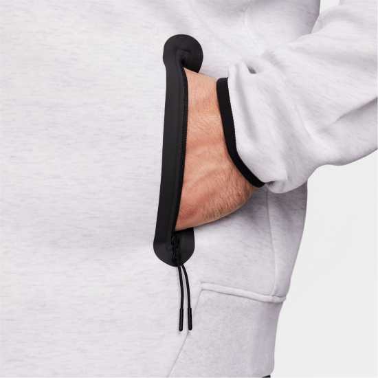 Мъжки суитчъри и блузи с качулки Nike Tech Fleece Hoodie Mens Бяло/Черно Nike Tech Fleece Hoodie Mens Бяло/Черно Мъжки суитчъри и блузи с качулки