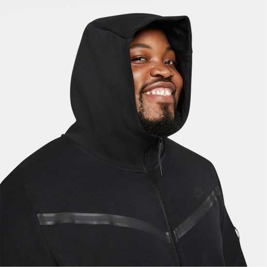 Мъжки суитчъри и блузи с качулки Nike Tech Fleece Hoodie Mens Черно Nike Tech Fleece Hoodie Mens Черно Мъжки суитчъри и блузи с качулки