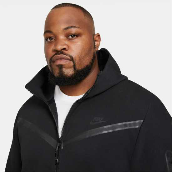 Мъжки суитчъри и блузи с качулки Nike Tech Fleece Hoodie Mens Черно Nike Tech Fleece Hoodie Mens Черно Мъжки суитчъри и блузи с качулки