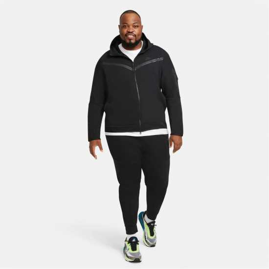 Мъжки суитчъри и блузи с качулки Nike Tech Fleece Hoodie Mens Черно Nike Tech Fleece Hoodie Mens Черно Мъжки суитчъри и блузи с качулки