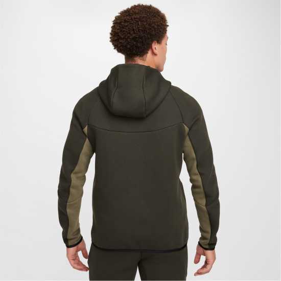 Мъжки суитчъри и блузи с качулки Nike Tech Fleece Hoodie Mens Олива/Черно Nike Tech Fleece Hoodie Mens Олива/Черно Мъжки суитчъри и блузи с качулки
