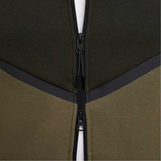 Мъжки суитчъри и блузи с качулки Nike Tech Fleece Hoodie Mens Олива/Черно Nike Tech Fleece Hoodie Mens Олива/Черно Мъжки суитчъри и блузи с качулки