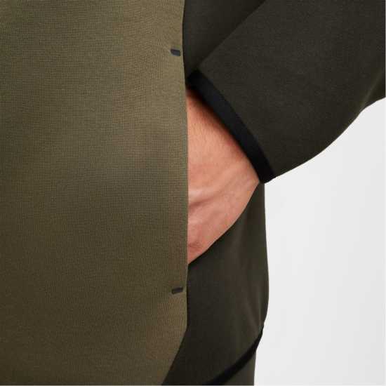 Мъжки суитчъри и блузи с качулки Nike Tech Fleece Hoodie Mens Олива/Черно Nike Tech Fleece Hoodie Mens Олива/Черно Мъжки суитчъри и блузи с качулки