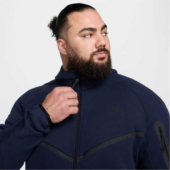 Мъжки суитчъри и блузи с качулки Nike Tech Fleece Hoodie Mens Обсидиан/Черен Nike Tech Fleece Hoodie Mens Обсидиан/Черен Мъжки суитчъри и блузи с качулки