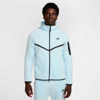 Nike Tech Fleece Hoodie Mens Глакиер Син Мъжки суитчъри и блузи с качулки