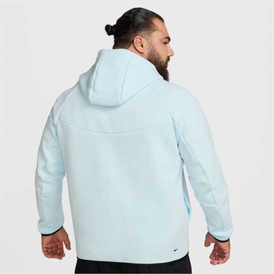 Мъжки суитчъри и блузи с качулки Nike Tech Fleece Hoodie Mens Глакиер Син Nike Tech Fleece Hoodie Mens Глакиер Син Мъжки суитчъри и блузи с качулки