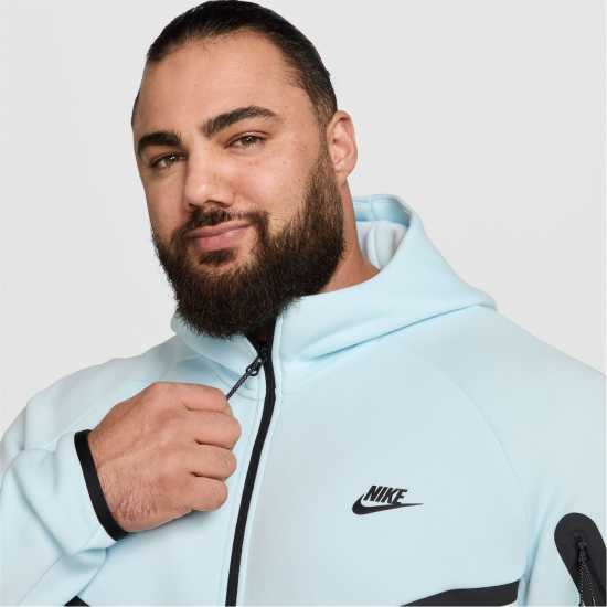 Мъжки суитчъри и блузи с качулки Nike Tech Fleece Hoodie Mens Глакиер Син Nike Tech Fleece Hoodie Mens Глакиер Син Мъжки суитчъри и блузи с качулки
