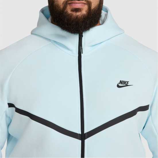 Мъжки суитчъри и блузи с качулки Nike Tech Fleece Hoodie Mens Глакиер Син Nike Tech Fleece Hoodie Mens Глакиер Син Мъжки суитчъри и блузи с качулки