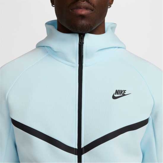 Мъжки суитчъри и блузи с качулки Nike Tech Fleece Hoodie Mens Глакиер Син Nike Tech Fleece Hoodie Mens Глакиер Син Мъжки суитчъри и блузи с качулки