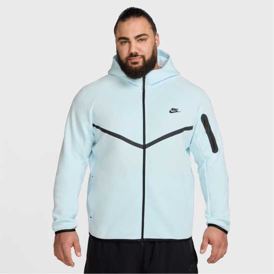 Мъжки суитчъри и блузи с качулки Nike Tech Fleece Hoodie Mens Глакиер Син Nike Tech Fleece Hoodie Mens Глакиер Син Мъжки суитчъри и блузи с качулки