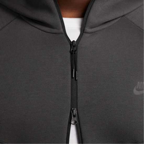 Nike Tech Fleece Hoodie Mens Сиво/Черно Мъжки суитчъри и блузи с качулки