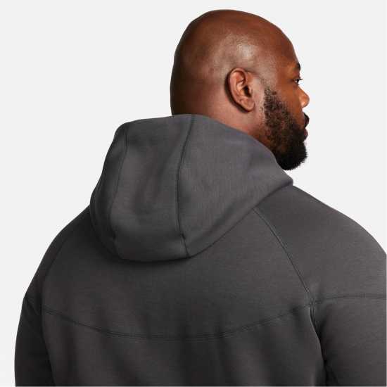 Nike Tech Fleece Hoodie Mens Сиво/Черно Мъжки суитчъри и блузи с качулки