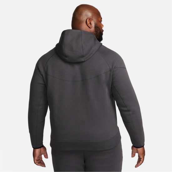 Nike Tech Fleece Hoodie Mens Сиво/Черно Мъжки суитчъри и блузи с качулки