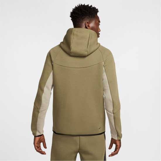 Nike Tech Fleece Hoodie Mens Olive/Army Мъжки суитчъри и блузи с качулки