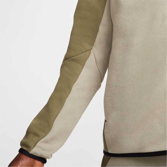 Nike Tech Fleece Hoodie Mens Olive/Army Мъжки суитчъри и блузи с качулки
