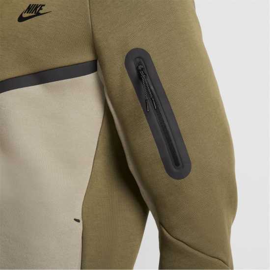 Nike Tech Fleece Hoodie Mens Olive/Army Мъжки суитчъри и блузи с качулки