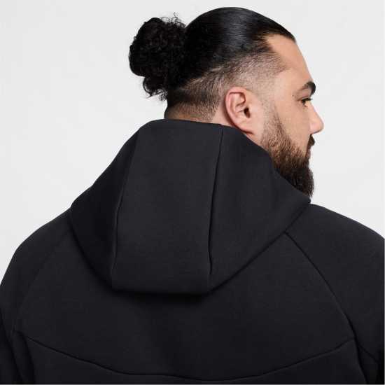 Nike Tech Fleece Hoodie Mens Черно Мъжки суитчъри и блузи с качулки