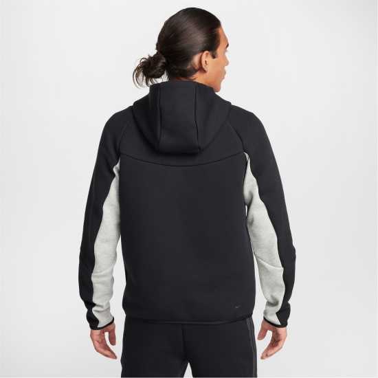 Мъжки суитчъри и блузи с качулки Nike Tech Fleece Hoodie Mens Черно/Сиво Nike Tech Fleece Hoodie Mens Черно/Сиво Мъжки суитчъри и блузи с качулки