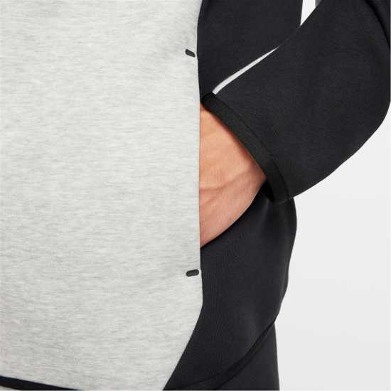 Мъжки суитчъри и блузи с качулки Nike Tech Fleece Hoodie Mens Черно/Сиво Nike Tech Fleece Hoodie Mens Черно/Сиво Мъжки суитчъри и блузи с качулки