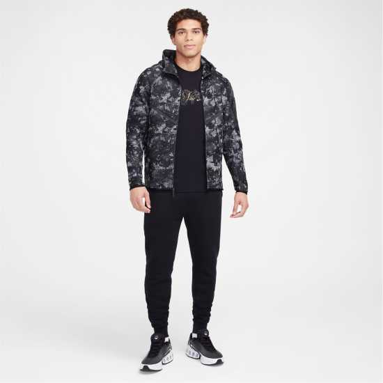 Мъжки суитчъри и блузи с качулки Nike Tech Fleece Hoodie Mens Сиво/Черно Камуфлаж Nike Tech Fleece Hoodie Mens Сиво/Черно Камуфлаж Мъжки суитчъри и блузи с качулки