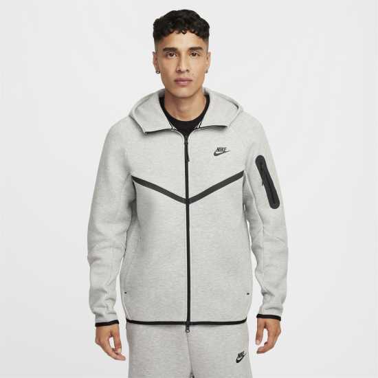 Мъжки суитчъри и блузи с качулки Nike Tech Fleece Hoodie Mens Сива Хизър Nike Tech Fleece Hoodie Mens Сива Хизър Мъжки суитчъри и блузи с качулки