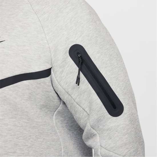 Мъжки суитчъри и блузи с качулки Nike Tech Fleece Hoodie Mens Сива Хизър Nike Tech Fleece Hoodie Mens Сива Хизър Мъжки суитчъри и блузи с качулки