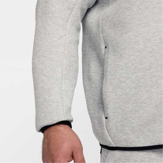 Мъжки суитчъри и блузи с качулки Nike Tech Fleece Hoodie Mens Сива Хизър Nike Tech Fleece Hoodie Mens Сива Хизър Мъжки суитчъри и блузи с качулки