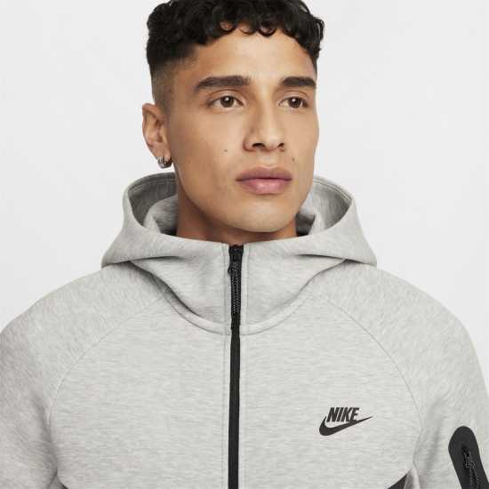 Мъжки суитчъри и блузи с качулки Nike Tech Fleece Hoodie Mens Сива Хизър Nike Tech Fleece Hoodie Mens Сива Хизър Мъжки суитчъри и блузи с качулки