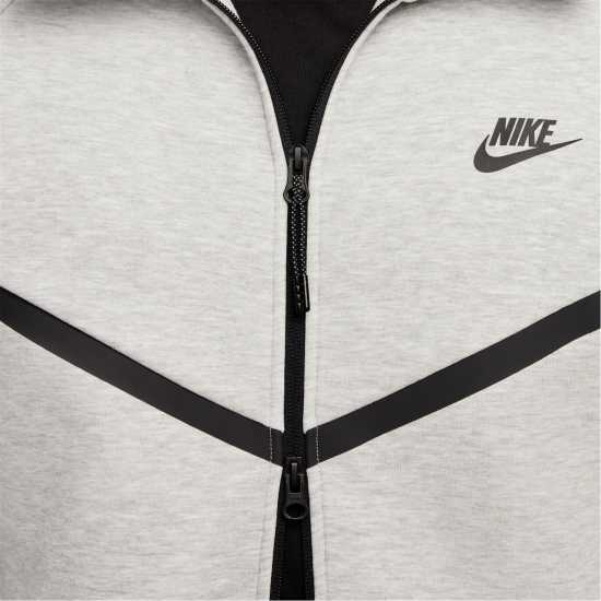 Мъжки суитчъри и блузи с качулки Nike Tech Fleece Hoodie Mens Сива Хизър Nike Tech Fleece Hoodie Mens Сива Хизър Мъжки суитчъри и блузи с качулки