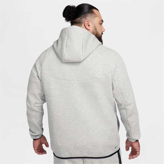 Мъжки суитчъри и блузи с качулки Nike Tech Fleece Hoodie Mens Сива Хизър Nike Tech Fleece Hoodie Mens Сива Хизър Мъжки суитчъри и блузи с качулки