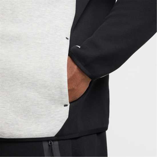 Мъжки суитчъри и блузи с качулки Nike Tech Fleece Hoodie Mens Black/Grey CB Nike Tech Fleece Hoodie Mens Black/Grey CB Мъжки суитчъри и блузи с качулки