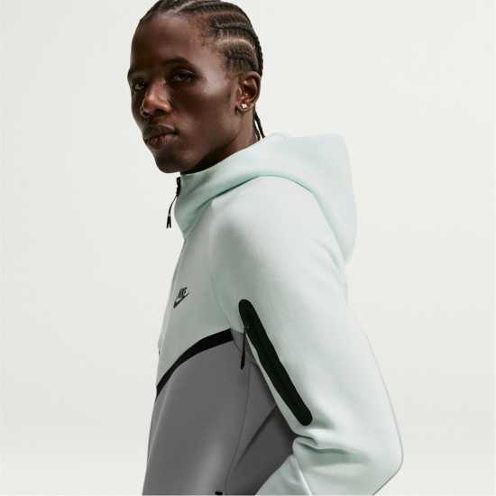 Nike Tech Fleece Hoodie Mens Barely Green 